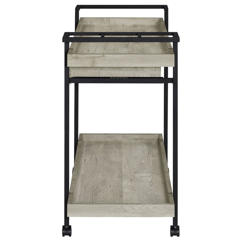 Begonia - 1 Drawer Cart - Driftwood