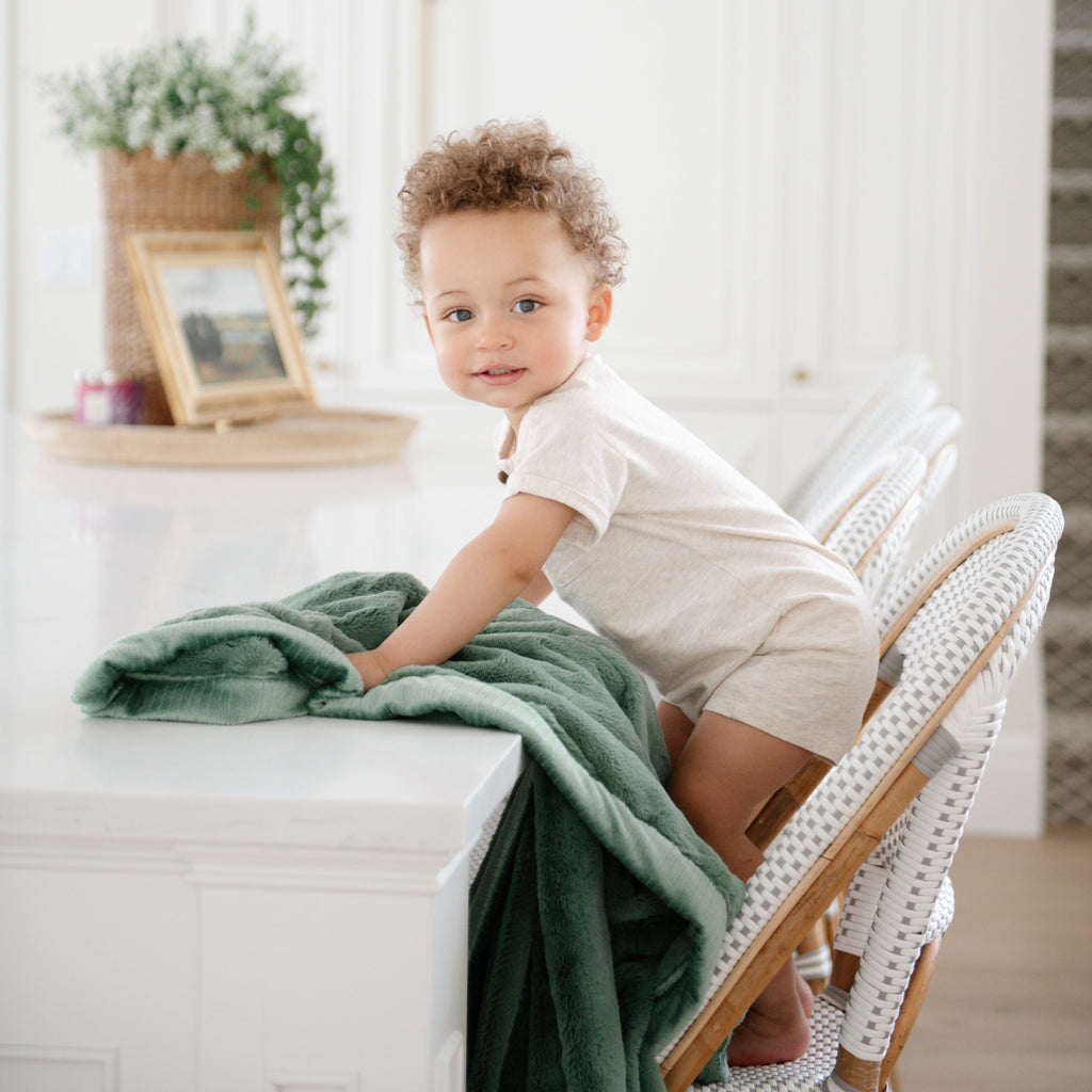 Lush Receiving Blanket 30x40 Inch by Saranoni