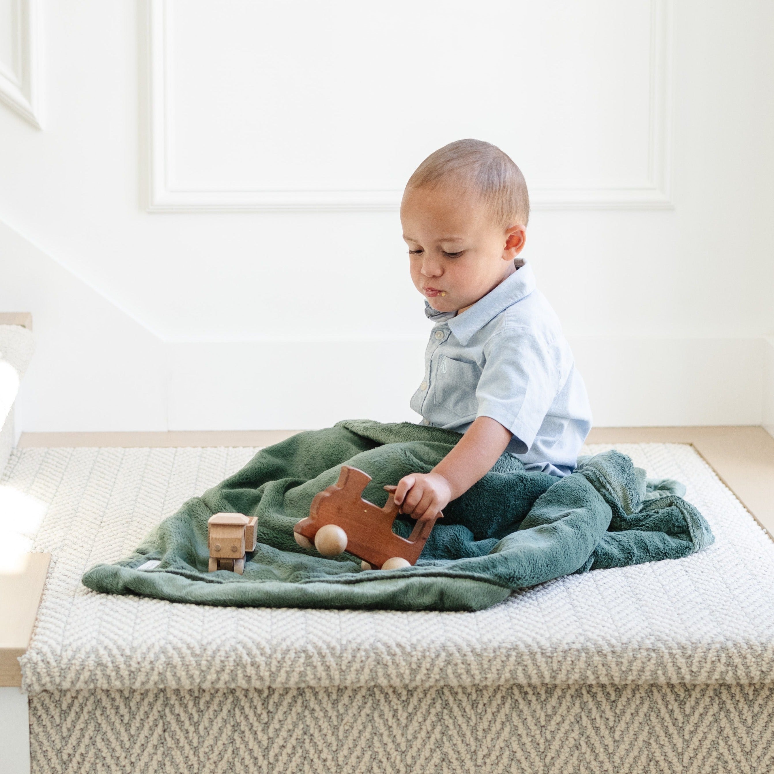 Lush Receiving Blanket 30x40 Inch by Saranoni