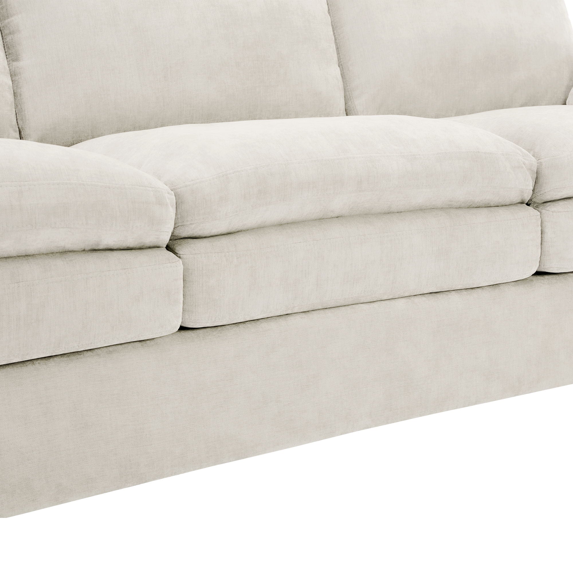 Cozy Upholstered 3 Seater Sofa Cushion For Living Room