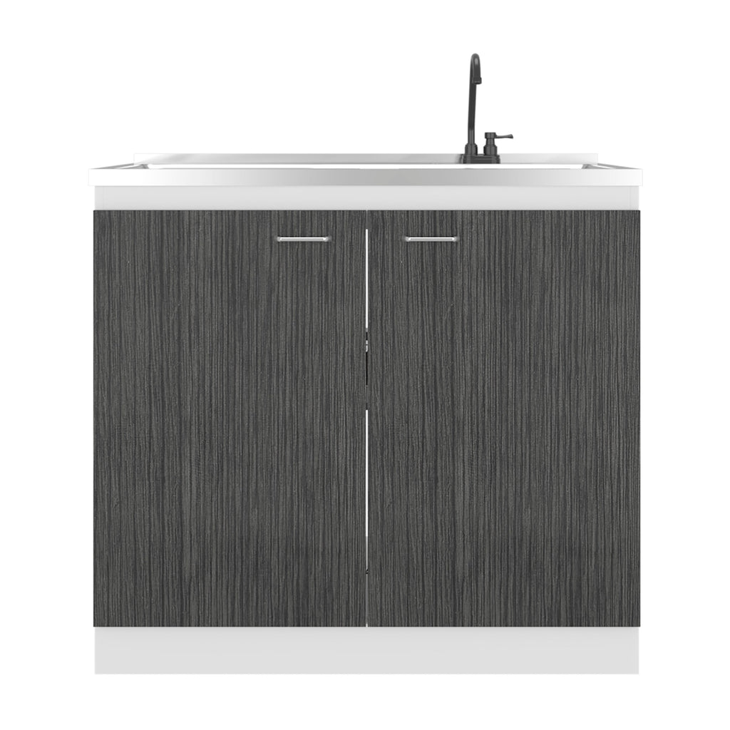 Salento Freestanding Sink, Double Door Cabinet