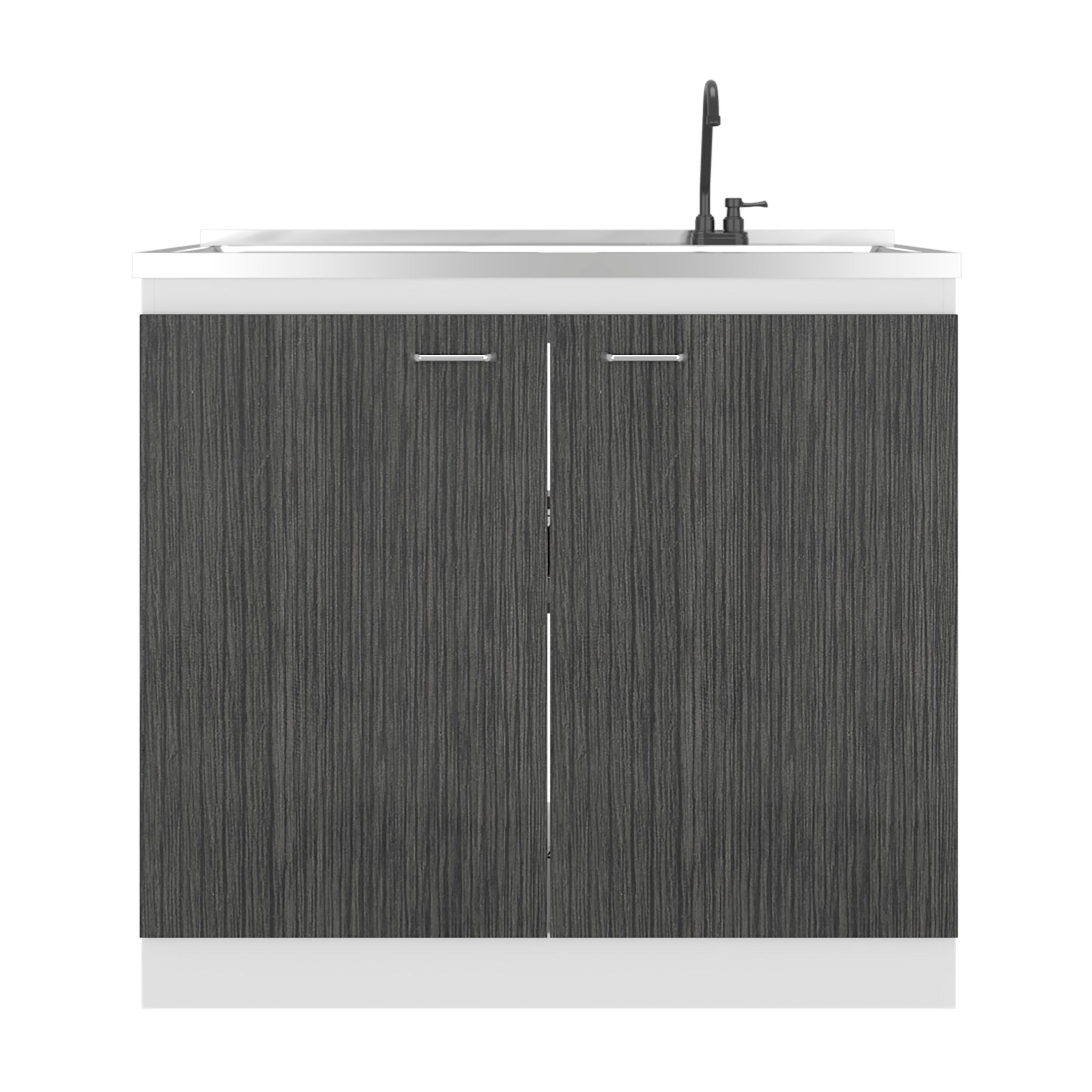 Salento Freestanding Sink, Double Door Cabinet