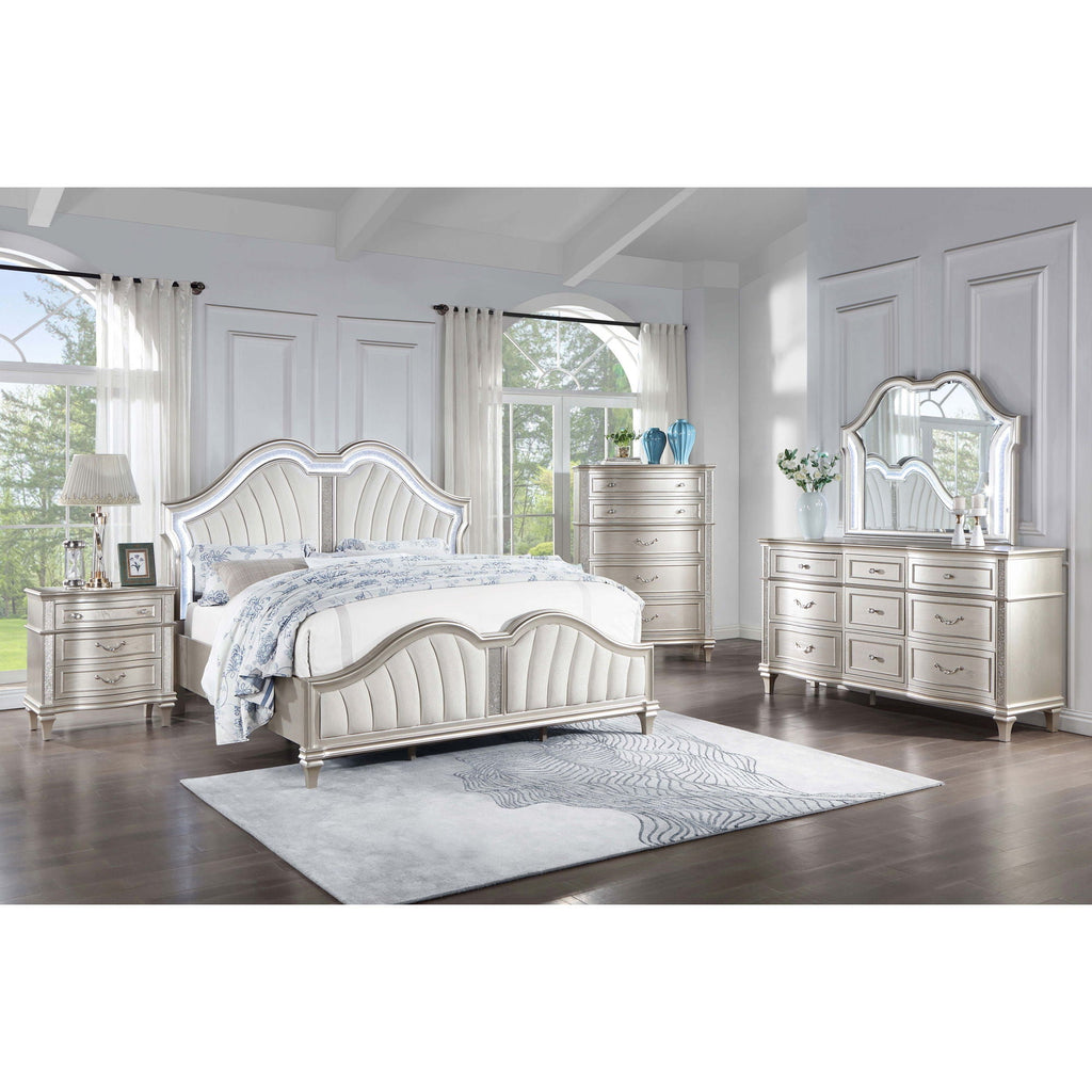 Katerina - 9 Drawer Dresser With Removable Jewelry Tray - Oak