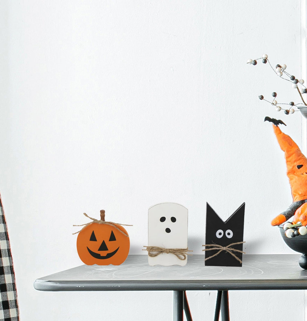 Set of 3 Halloween Holiday Table Decor