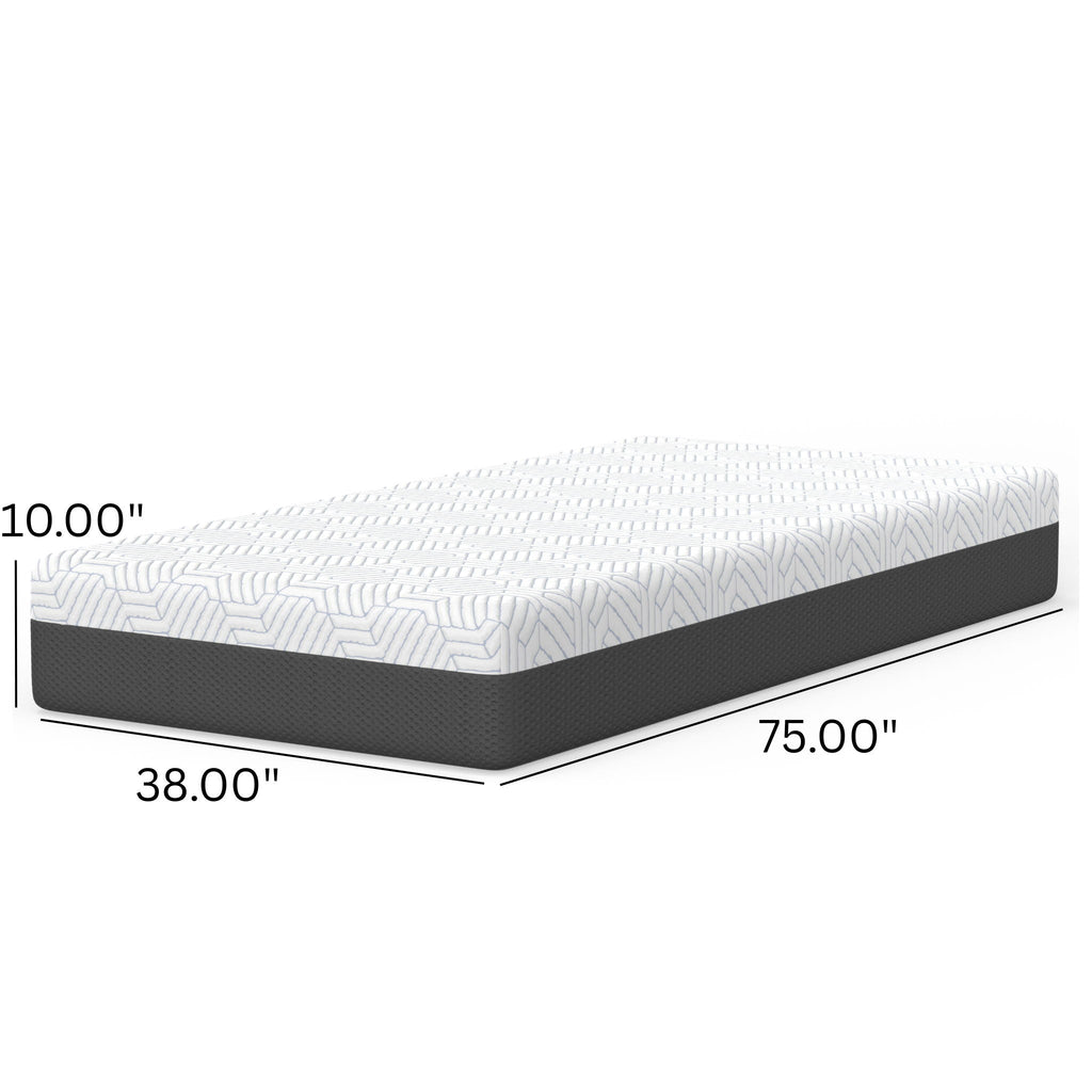 Pur Chill 10" Medium Firm Mattress with Phase Change Cooling Fabric