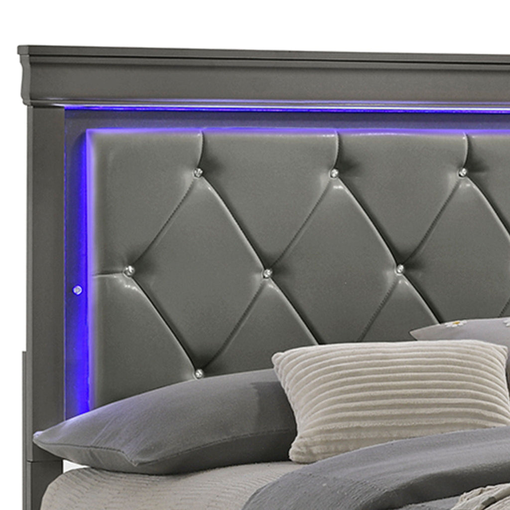 Blaze - Bedroom Set With LED Headboard