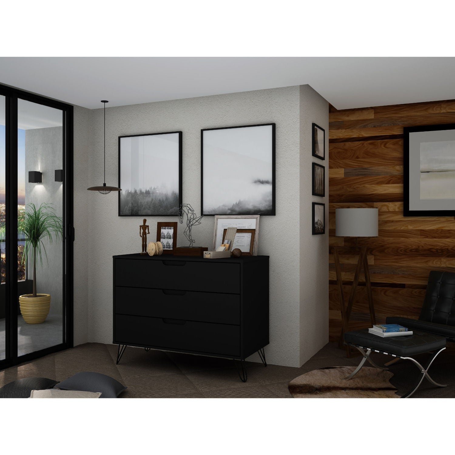 Rockefeller - 3 Drawer Dresser
