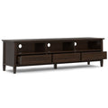 Warm Shaker - Handcrafted Low TV Media Stand