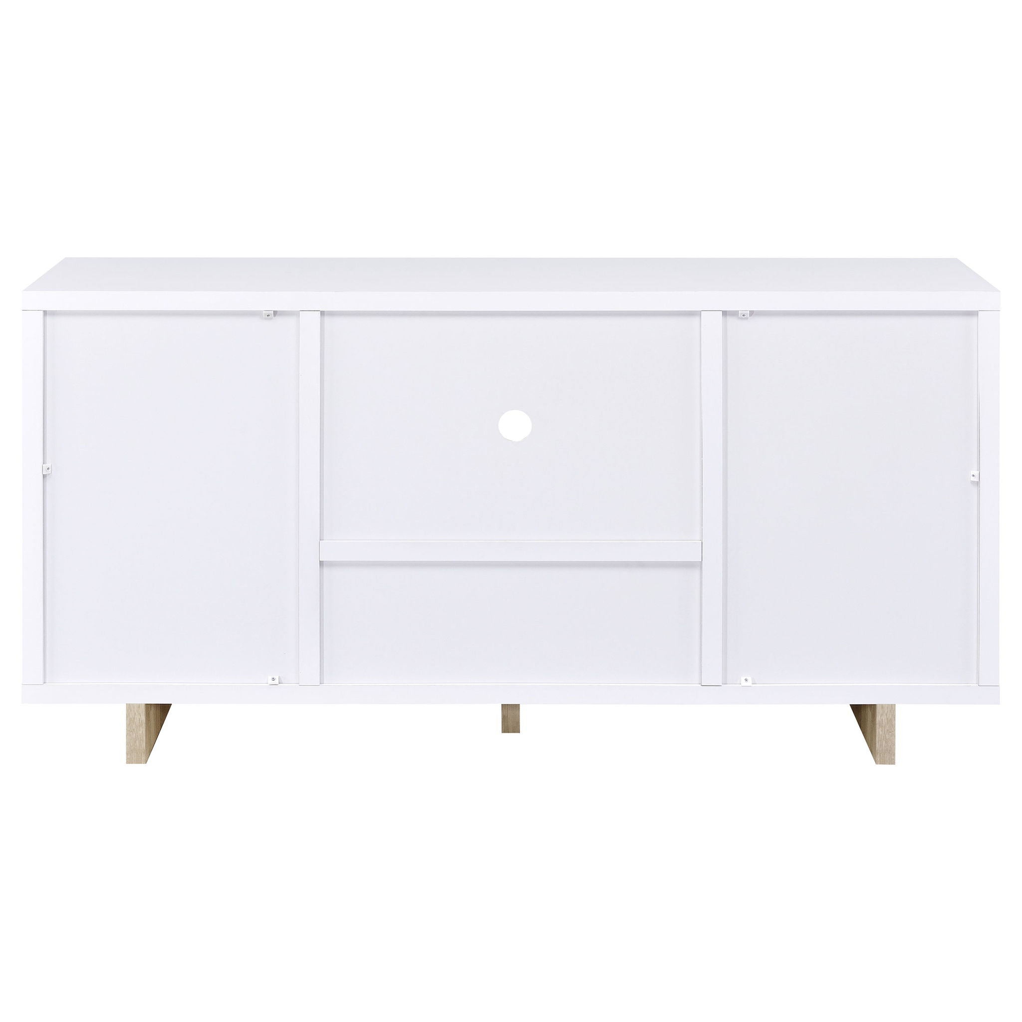 Yesler - 2 Door Storage Cabinet - White