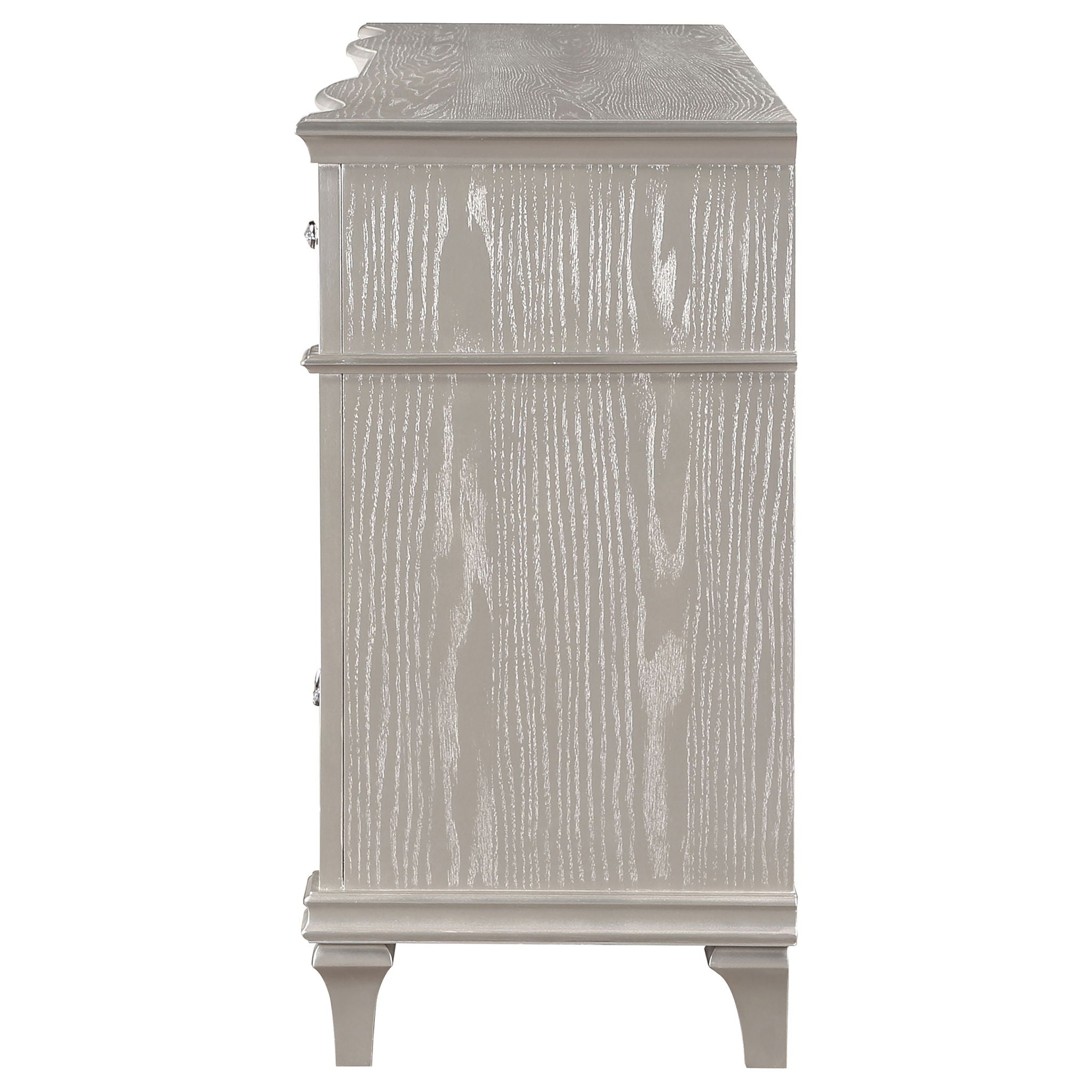Katerina - 9 Drawer Dresser With Removable Jewelry Tray - Oak