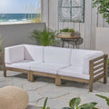 Oana 3 Piece Sofa Set With Water Resistant Cushions
