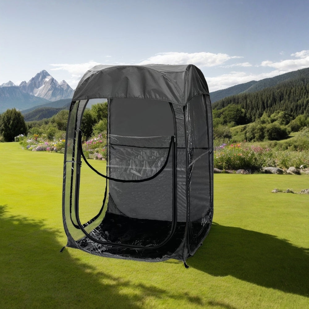 Pop-Up Sports Shelter Tent | Windproof & Waterproof Portable Canopy for Fishing, Camping & Outdoor Events