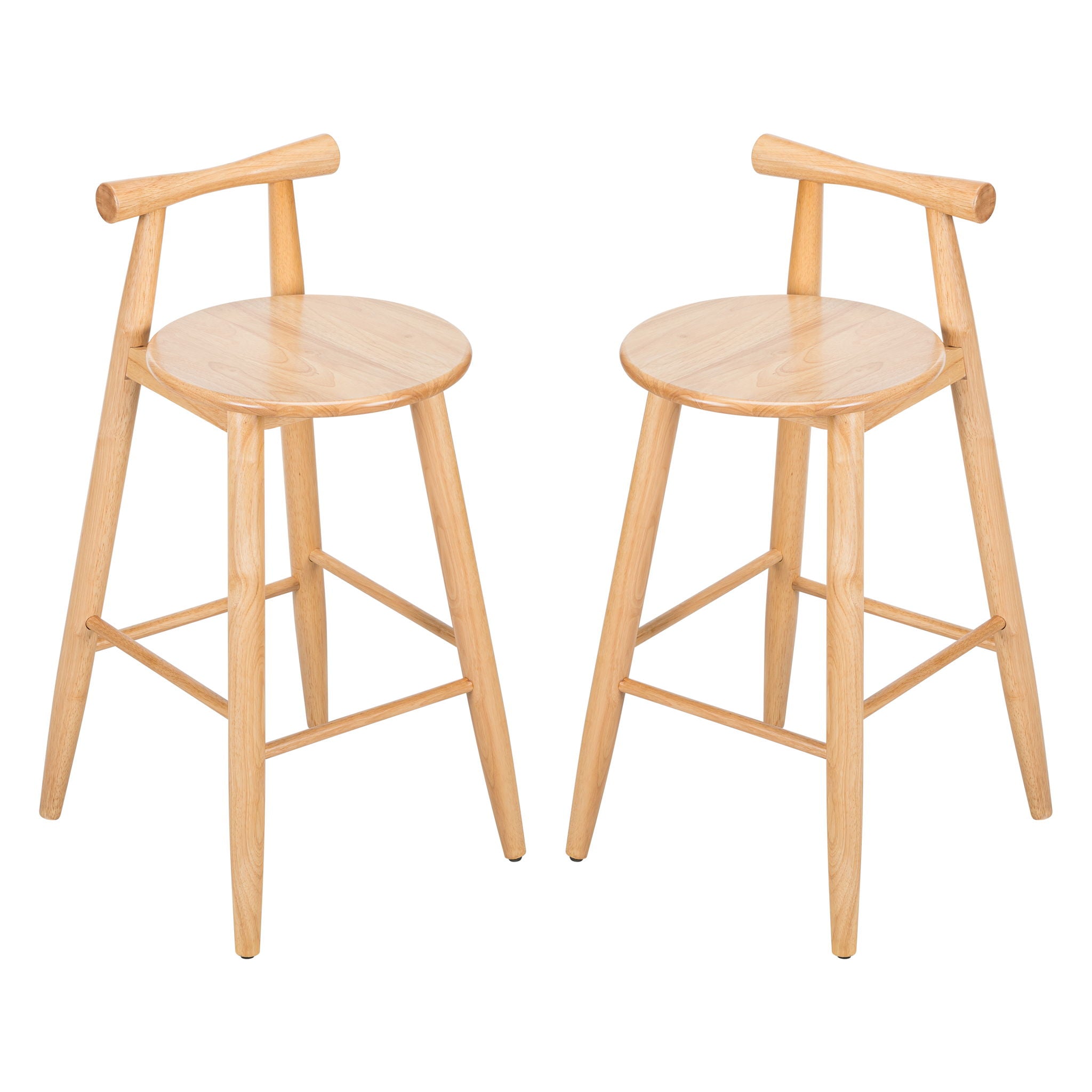 Grove Indoor Barstool (Set of 2) - Natural