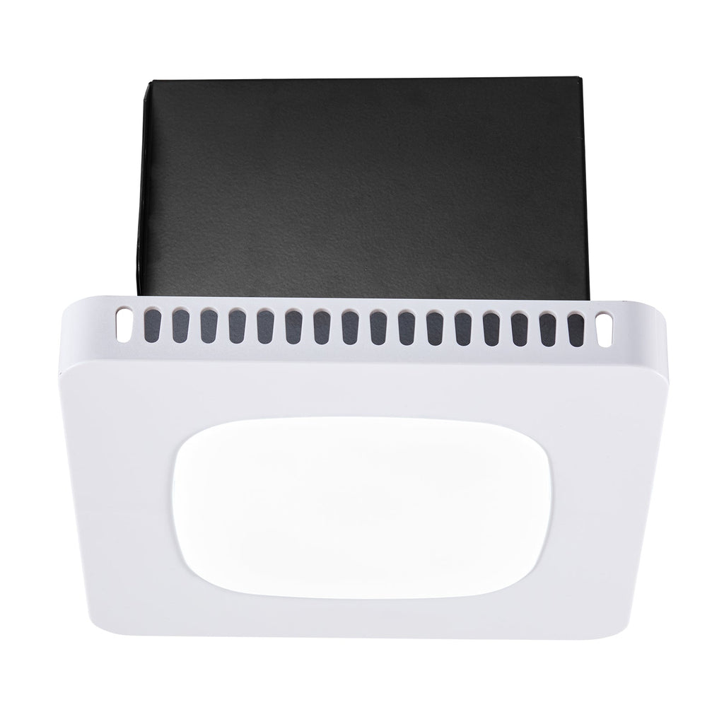 Bathroom Exhaust Fan with LED Light and Adjustable Color Temperatures