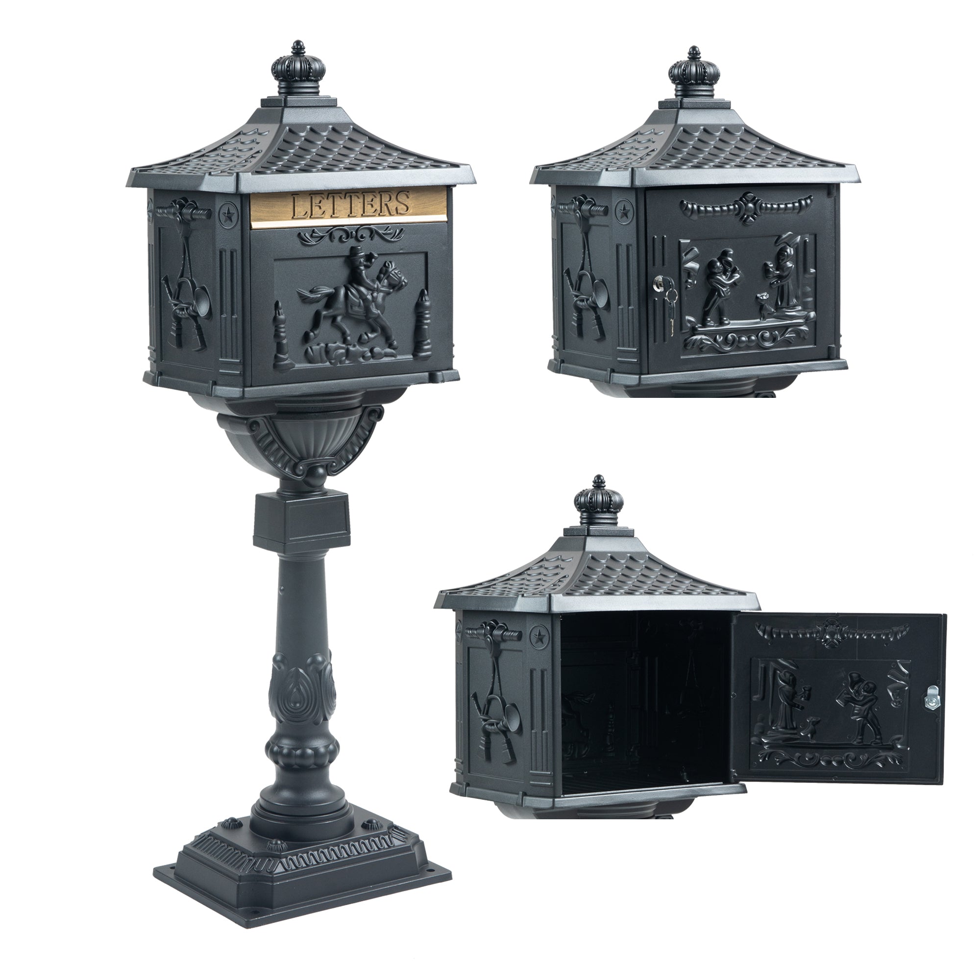 Mailbox Cast Aluminum