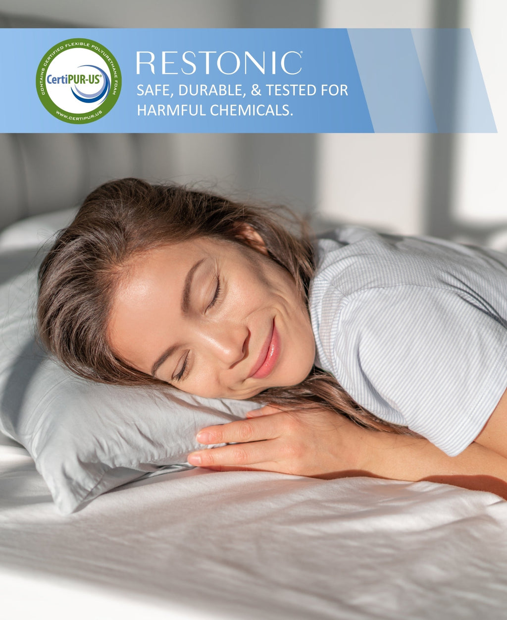 Restonic ComfortCare Hybrid Restful Nights Plush Twin XL Mattress
