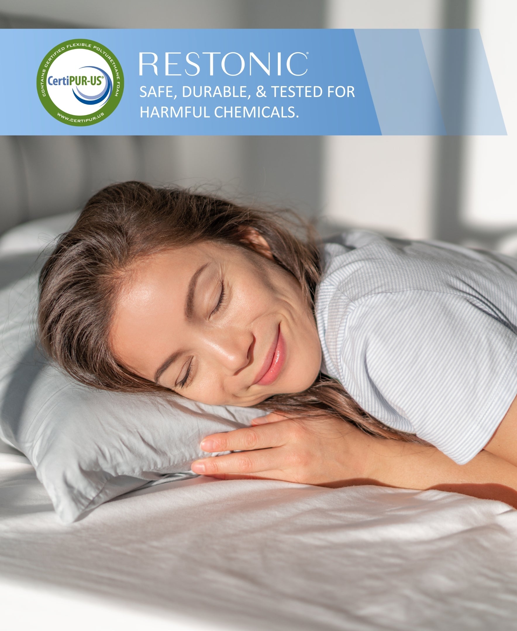 Restonic ComfortCare Hybrid Restful Nights Plush Twin XL Mattress