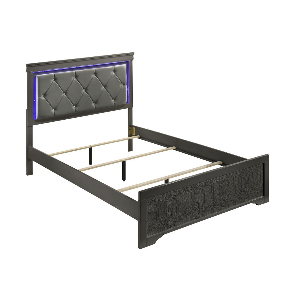 Blaze - Bedroom Set With LED Headboard