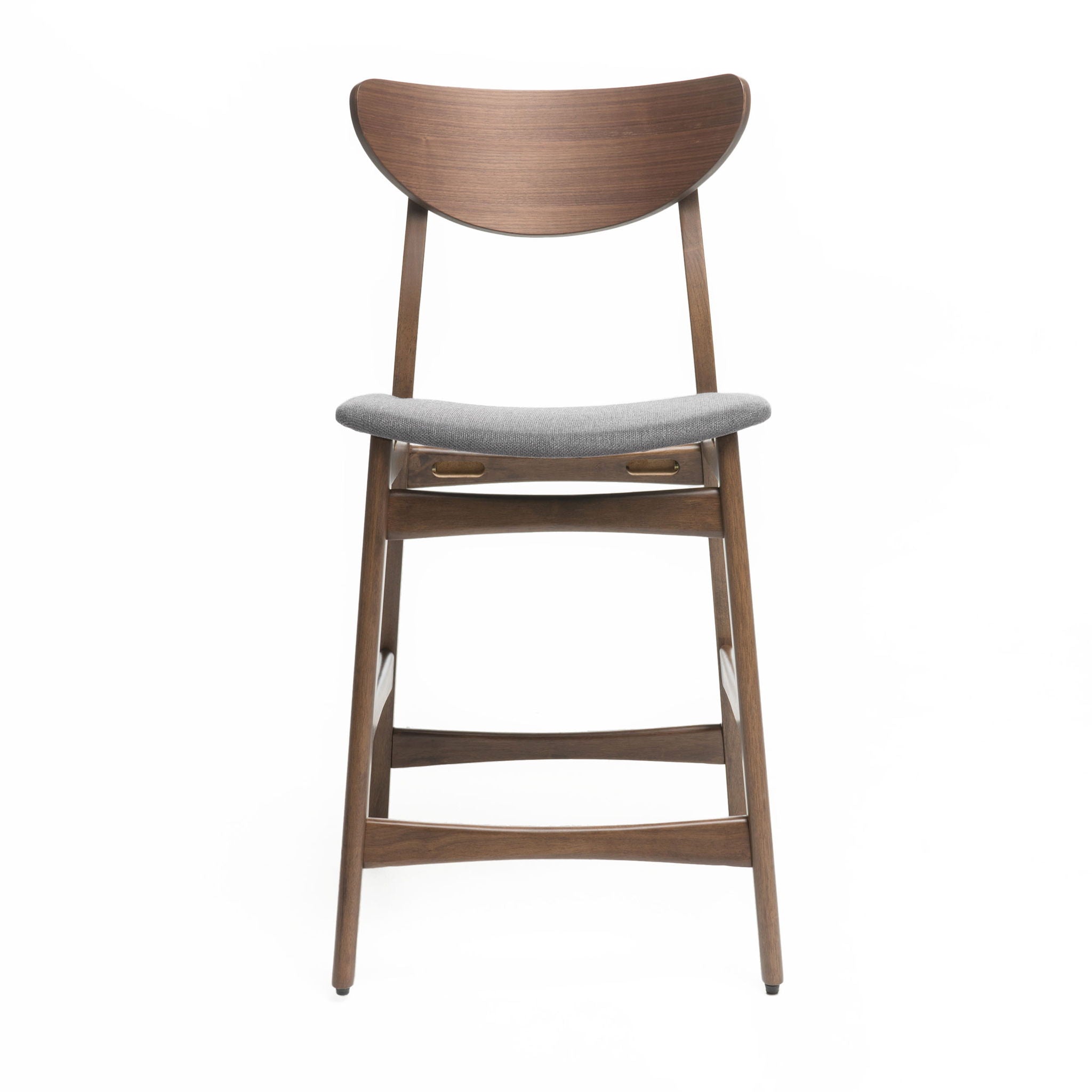Elegant Counter Height Chair With Cushioned Seat