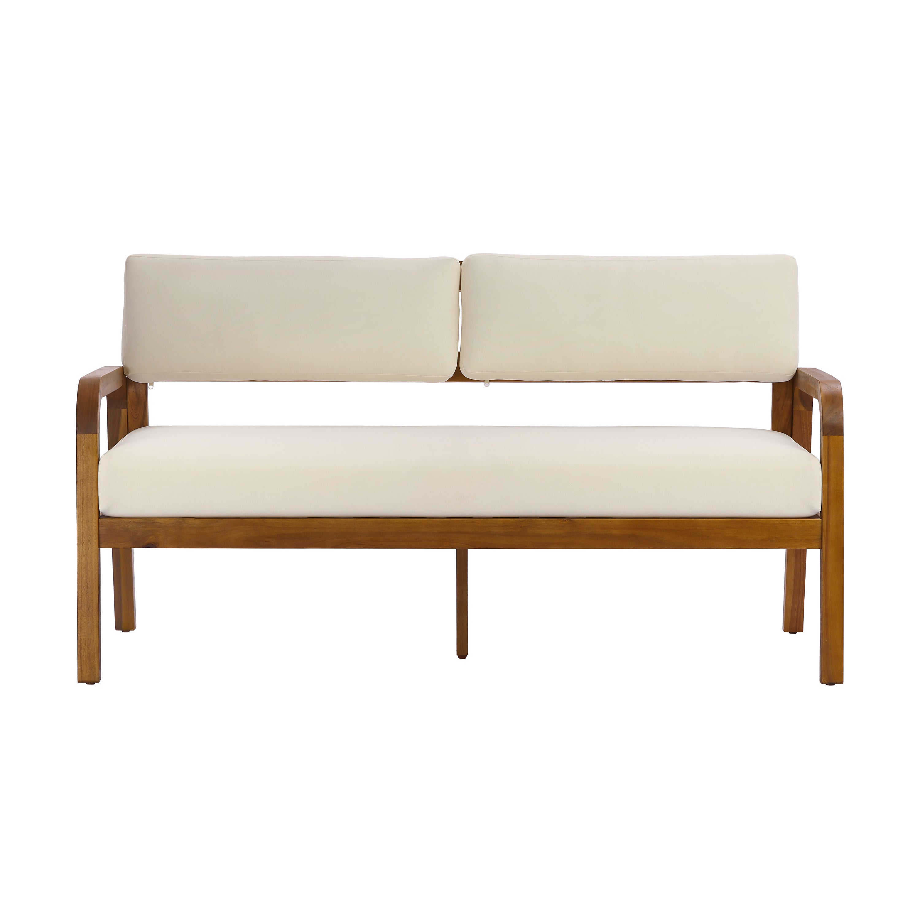 4-Pieces Outdoor Sofa Set with Cushions