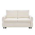 Convertible Sofa Bed Loveseat With Adjustable Backrest And USB Ports