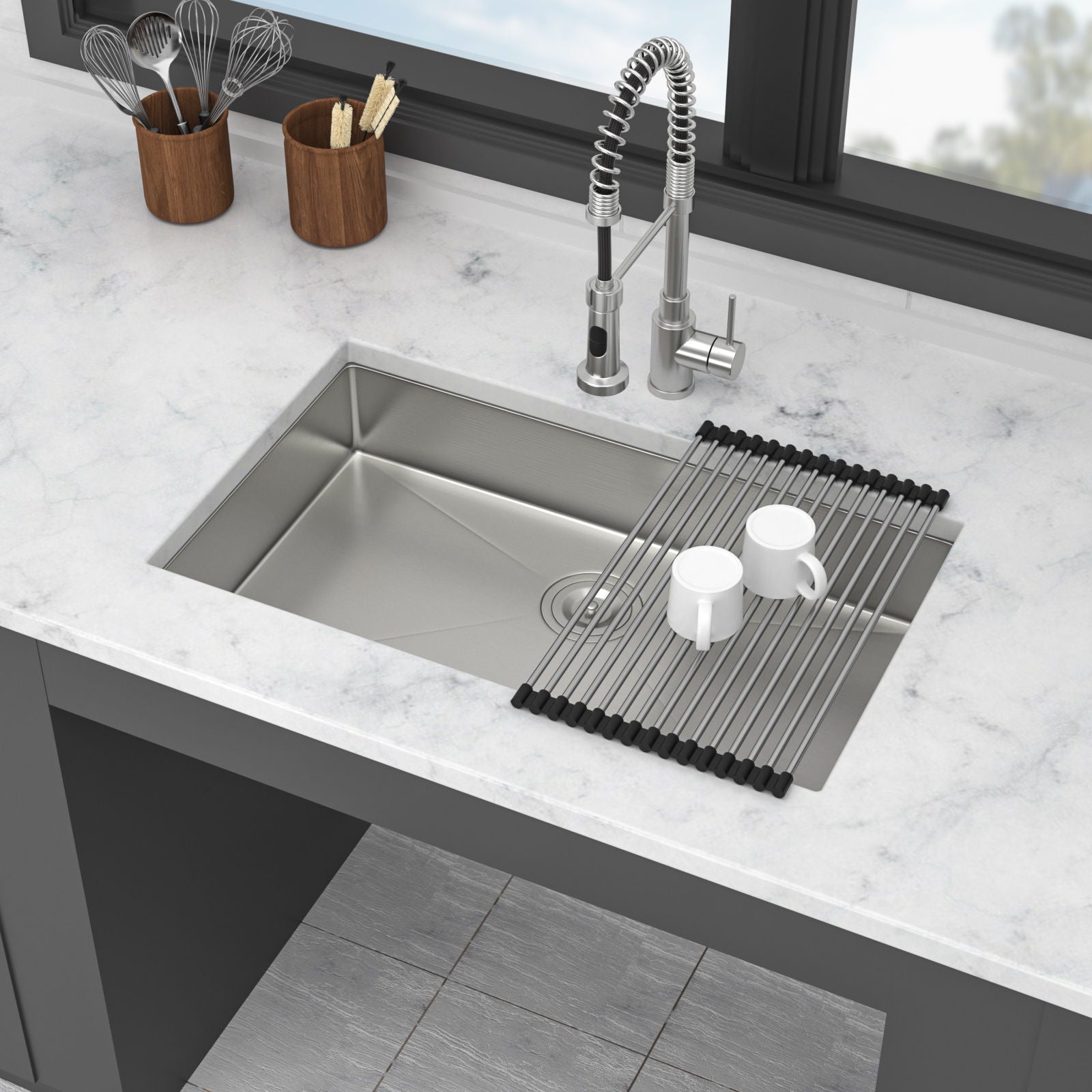 Undermount Sink Low Depth Single Bowl