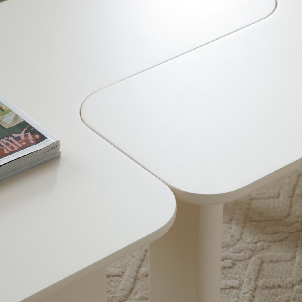 L-Shape Coffee Table For Living Room