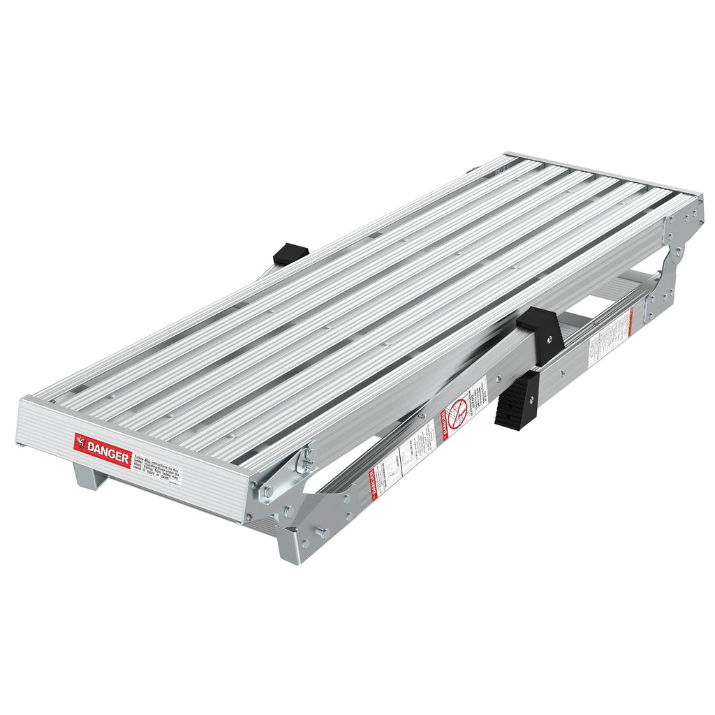 Work Platform Aluminum Portable Bench Folding Ladder
