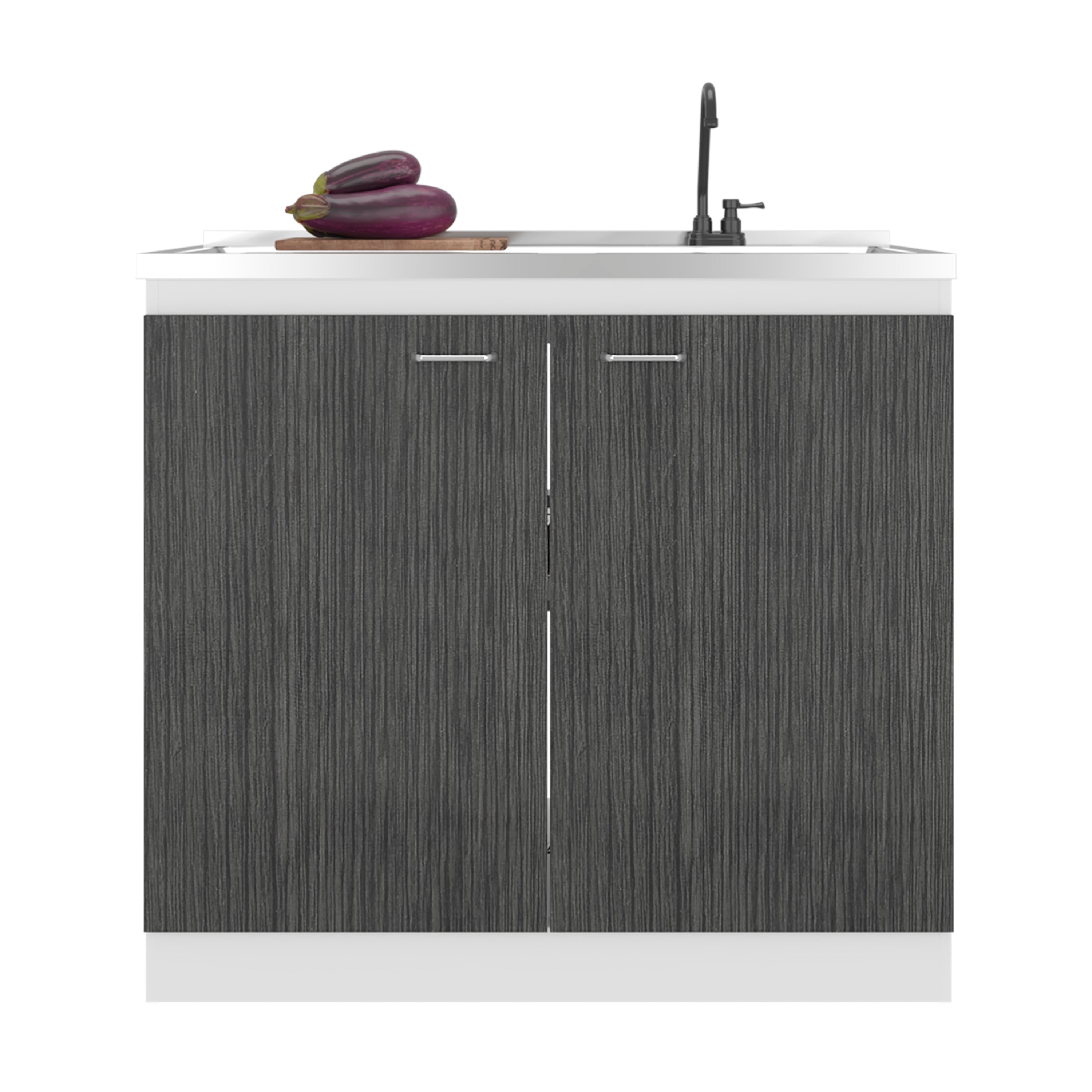 Salento Freestanding Sink, Double Door Cabinet