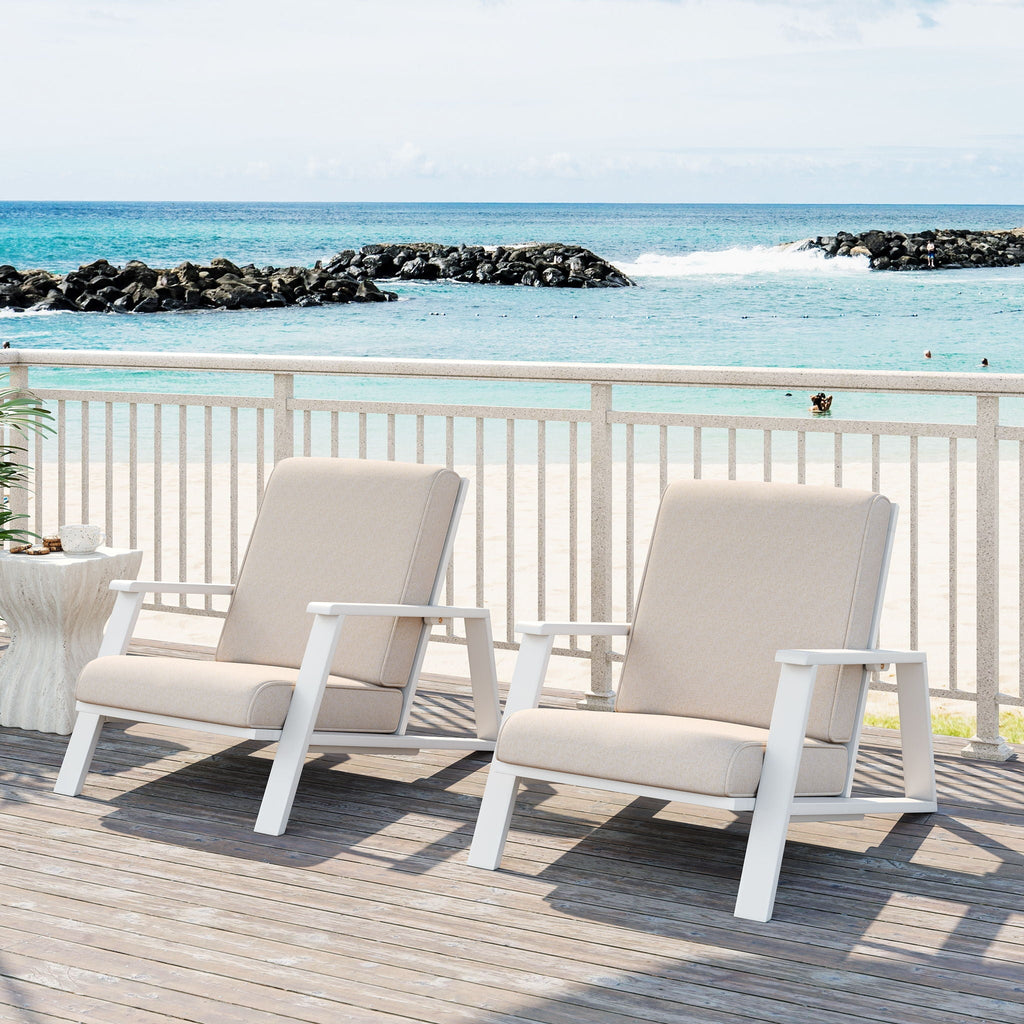 Outdoor Patio Lounge Chair Set of 2