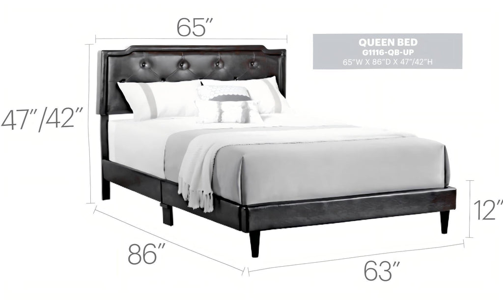 Button Tufted Bed Charming For Cozy Spaces