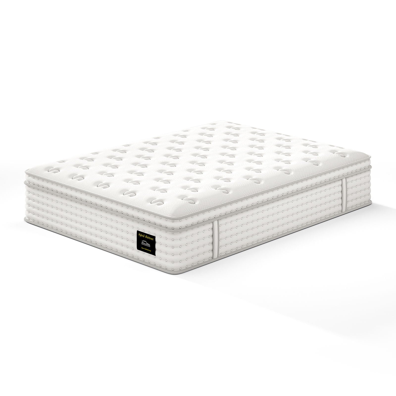 14" Hybrid Mattress with Memory Foam & Pocket Springs for Pressure Relief