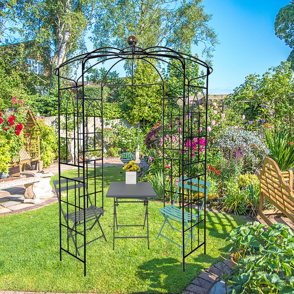 Metal Garden Arch Iron Pergola