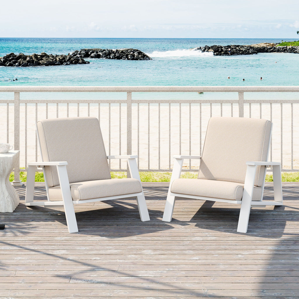 Outdoor Patio Lounge Chair Set of 2