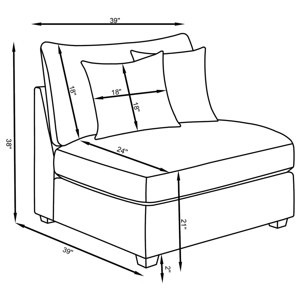 Lafayette - Modular Upholstered Sectional Sofa