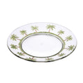 Palm Tree Design 9" Acrylic Dinner Plates (Set of 4)