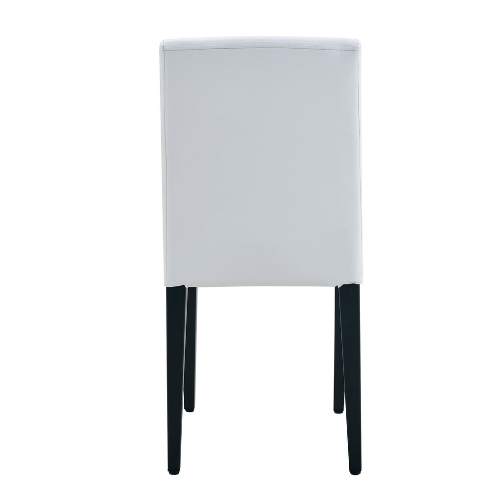 Versatile Dining Chairs With Comfortable Design And Metal Legs