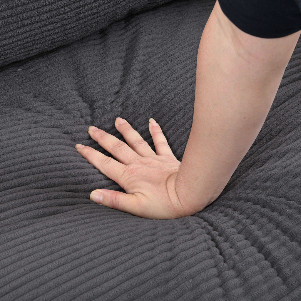 Modern Upholstered Resilience Three Seater Sofa