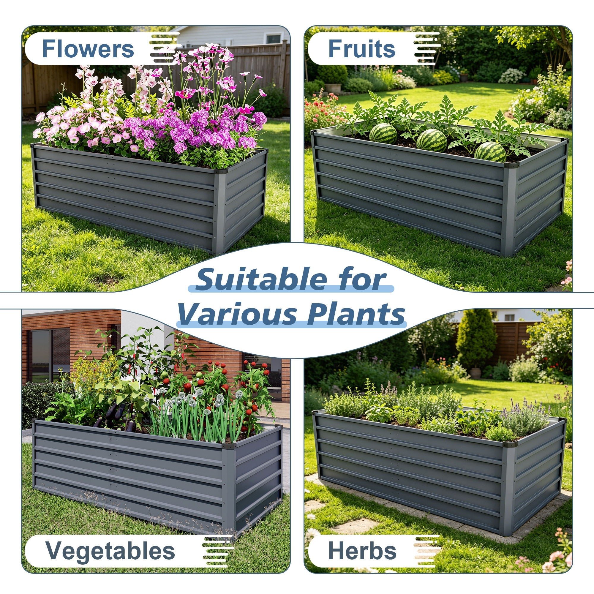 Large Garden Bed For Outdoor