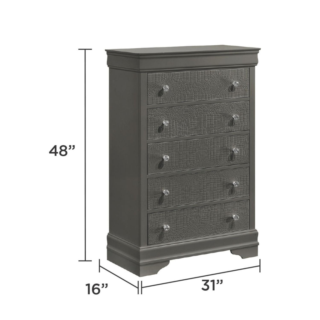 Blaze - Bedroom Set With LED Headboard