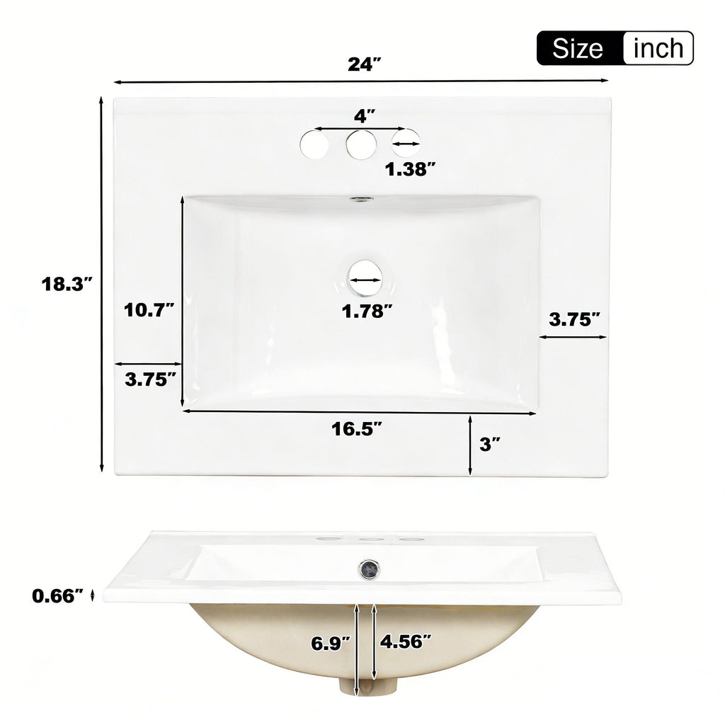 Traditional Bathroom Vanity Set With Soft Close Doors