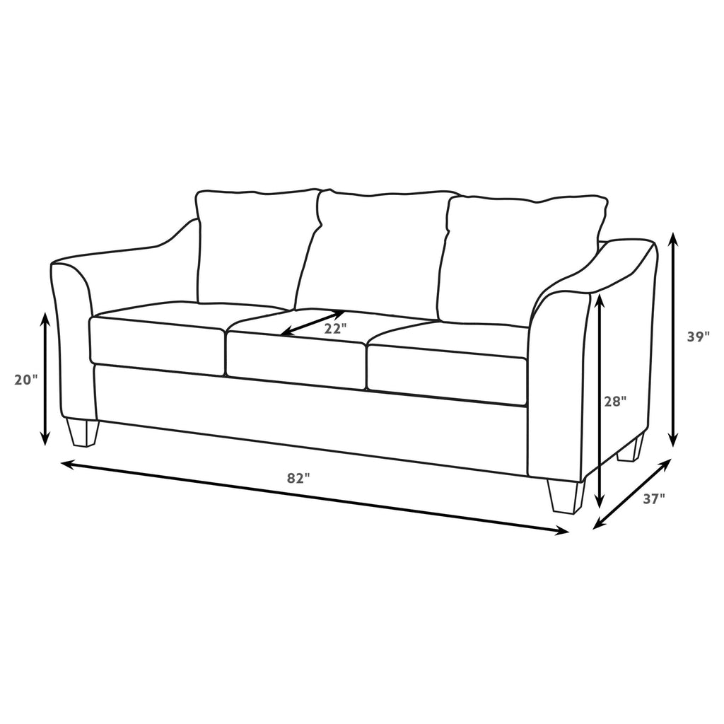 Alcazar - Arm Sofa - Sand