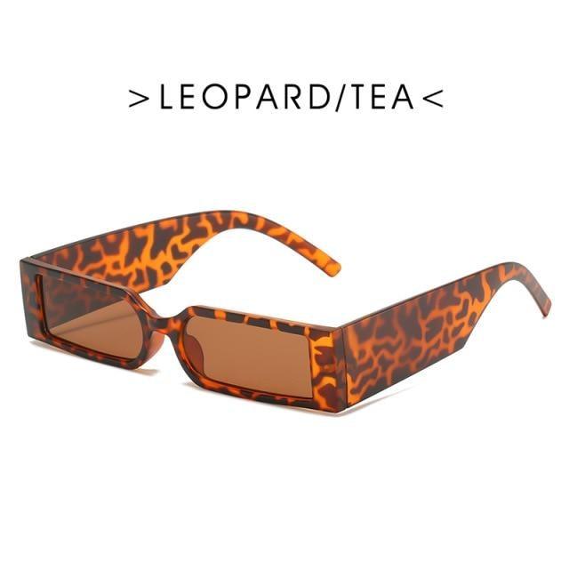 90’s Fashion Narrow Rectangular Vintage Style Sunglasses For Women & Men New Retro Style Sun Glasses For Women New Eyeglasses In Different Shades Eyewear