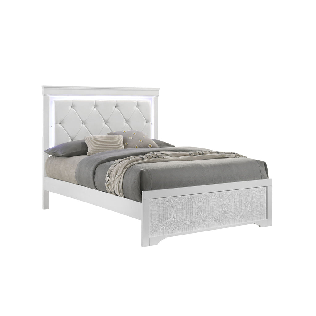 Blaze - Bedroom Set With LED Headboard