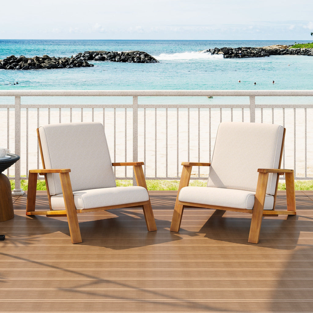 Outdoor Patio Lounge Chair Set of 2