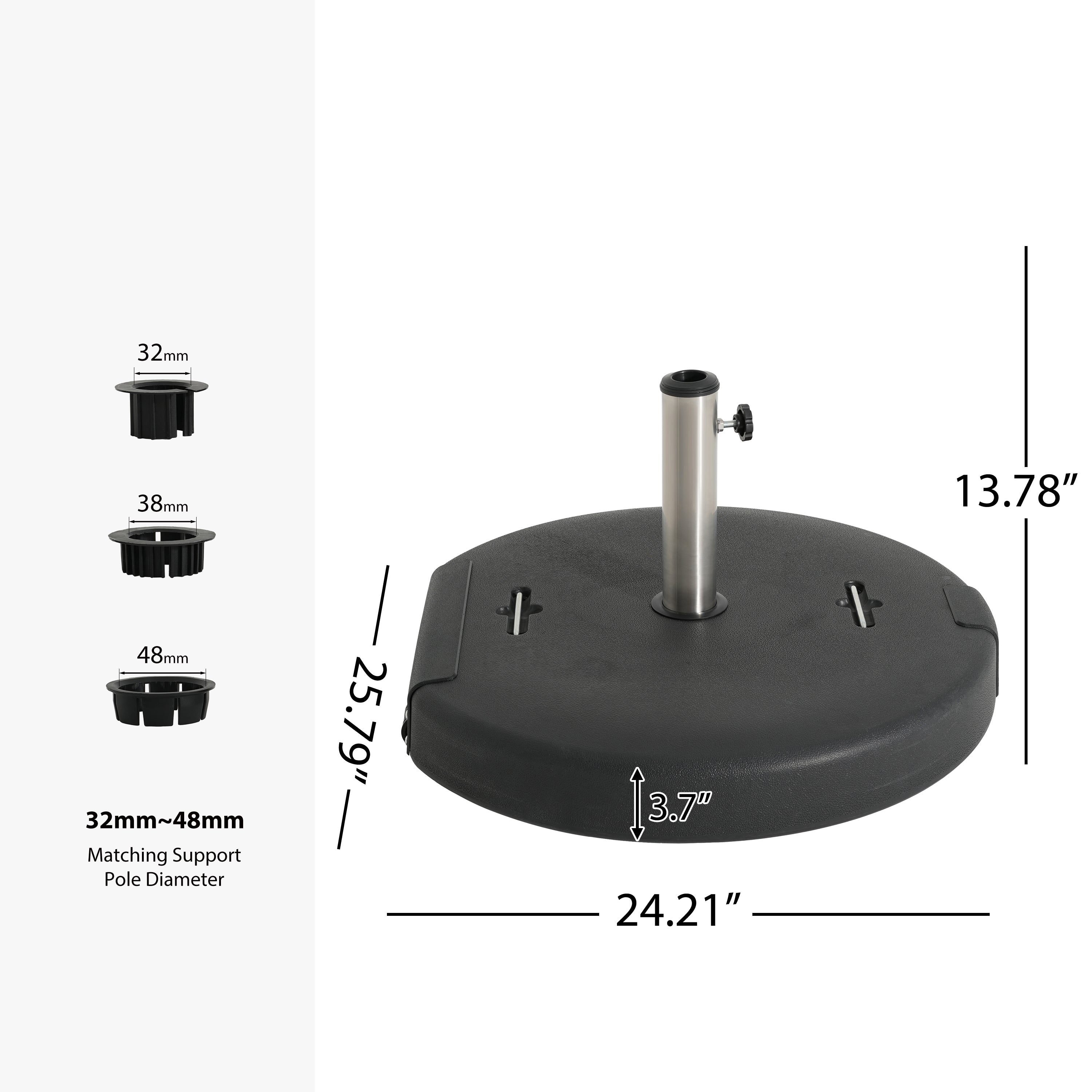 Mota Outdoor 133-Pound Umbrella Base