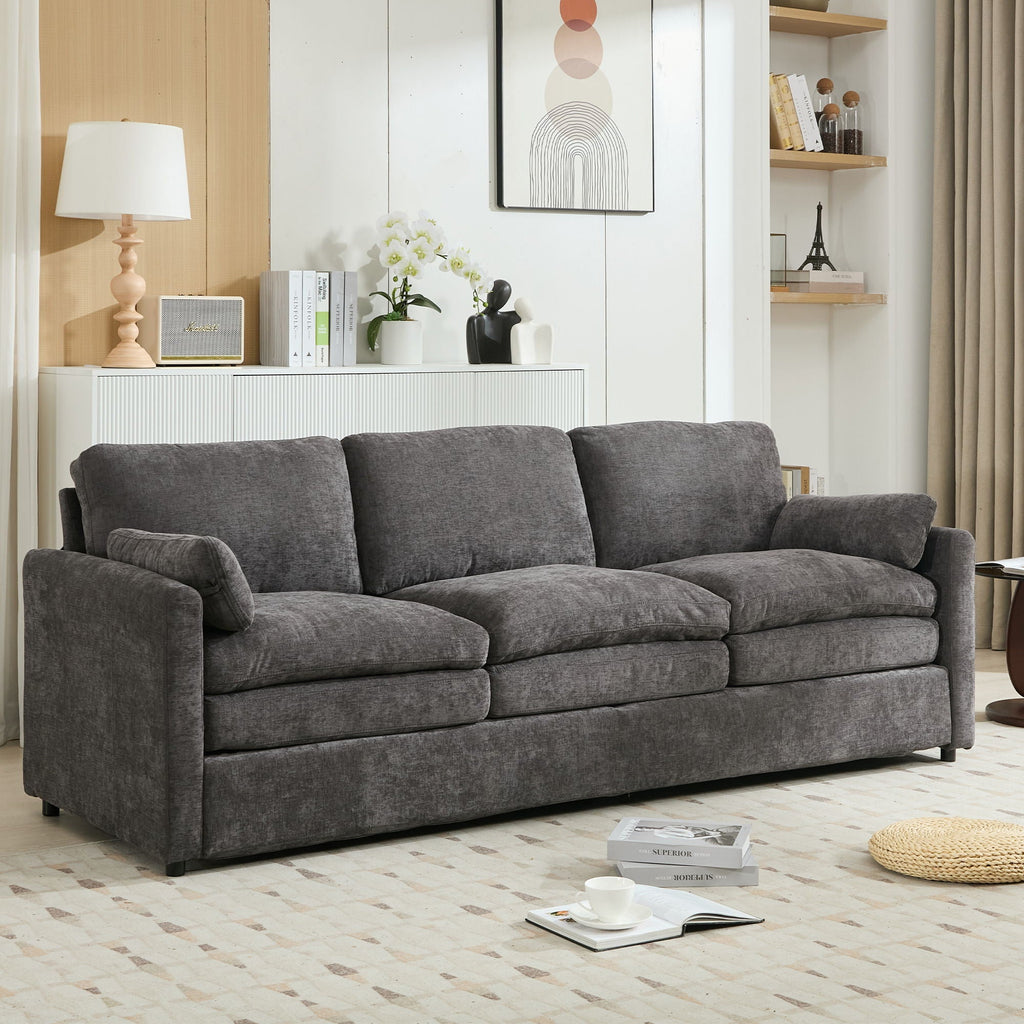 Cozy Upholstered 3 Seater Sofa Cushion For Living Room