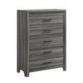 Denver - 5 Drawer Chest - Gray