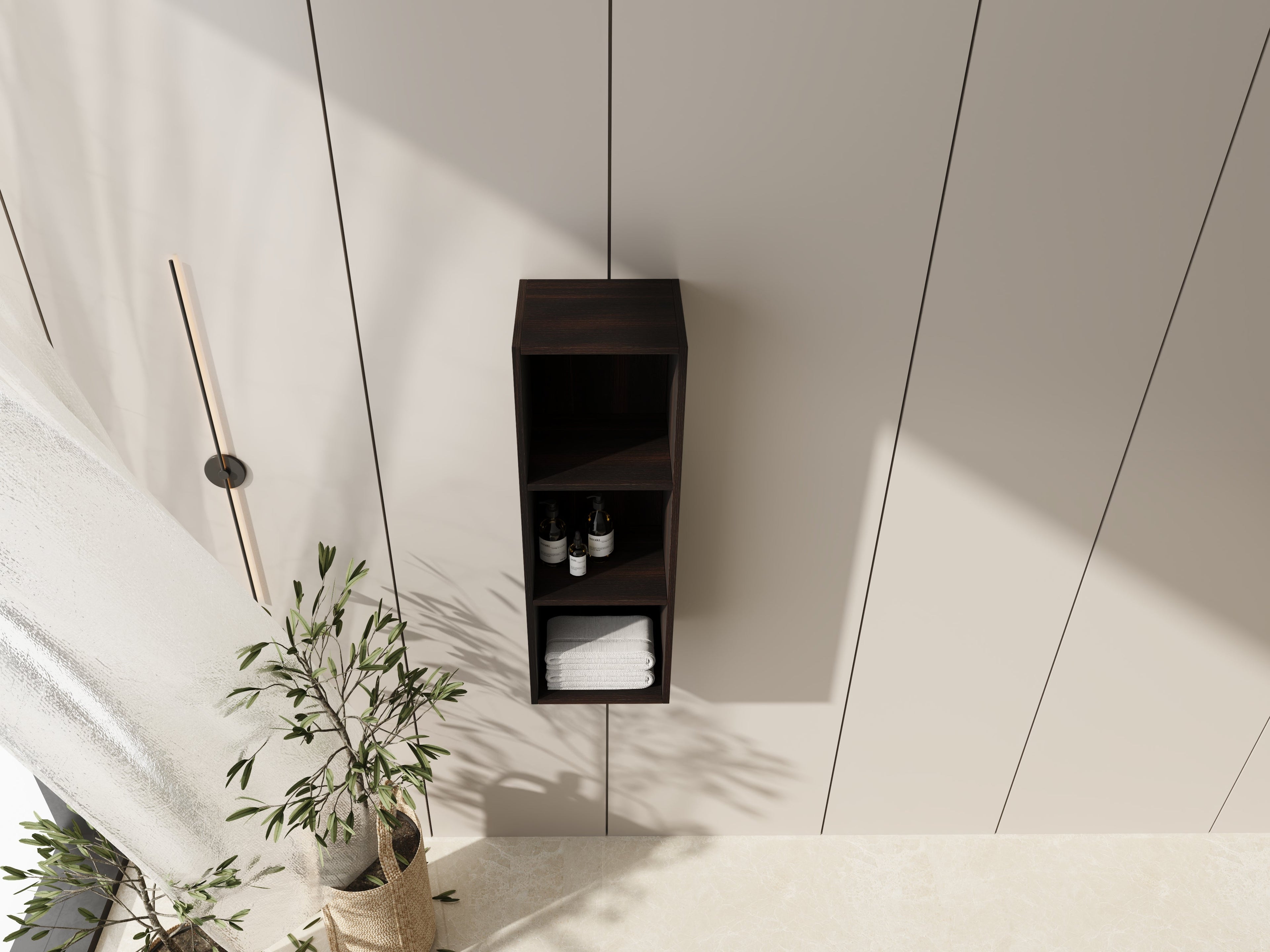 12 Inch Small Wall Mounted Storage Shelves