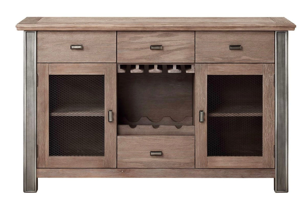 Nathaniel Server in Maple Finish